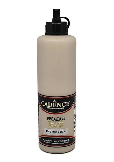 Cadence Akrilik Boya 0366 Rosy Bej 500ml Ahşap Boyası Karışık