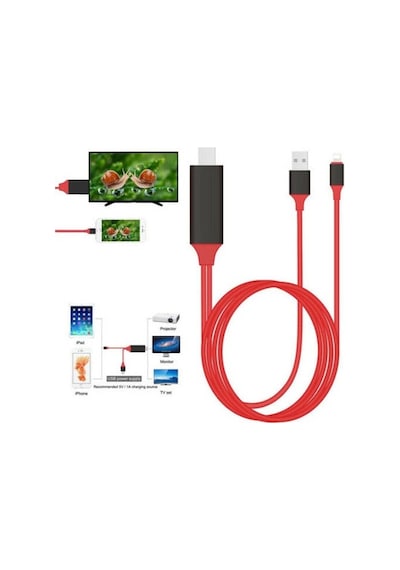 Hdmı Hdtv Cep Telefonu Tv Görüntü Aktarma Kablosu -2 Metre (287904046)