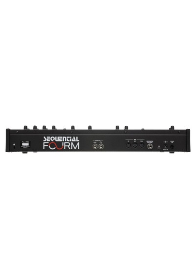 Sequential Fourm Compact Polyphonic Analog Synthesizer