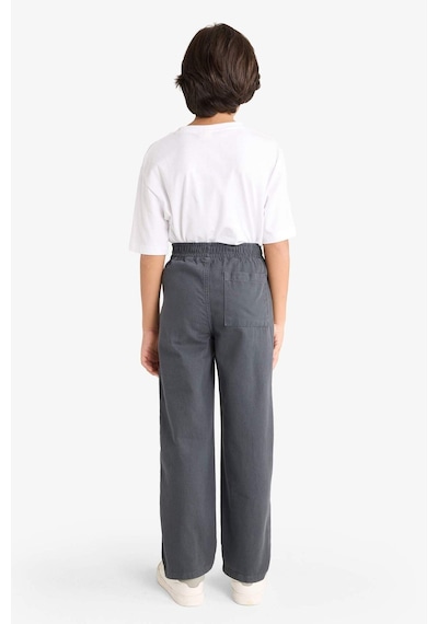 Defacto Erkek Çocuk Beli Lastikli Gabardin Pantolon G3642a825auar104 Antrasit