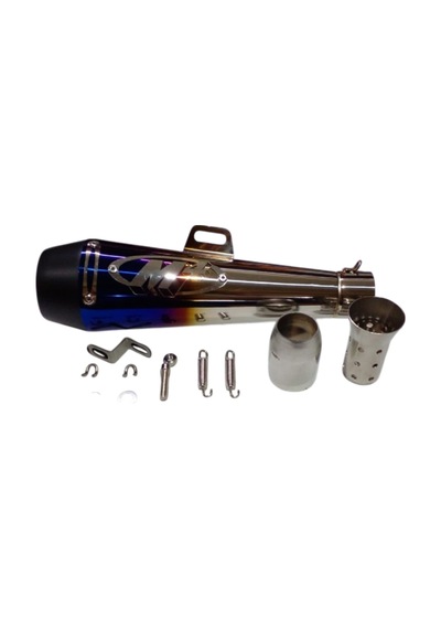 Modifiye Egzoz Blue M4-350 51mm Rialli M4 Görünümlü