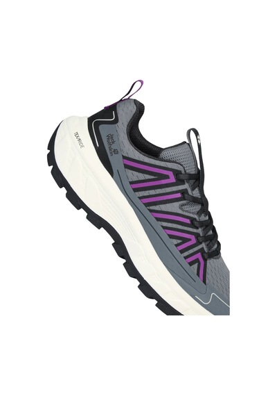 Jack Wolfskin Wild Hike Low Kadın Gri Outdoor Ayakkabı F0304