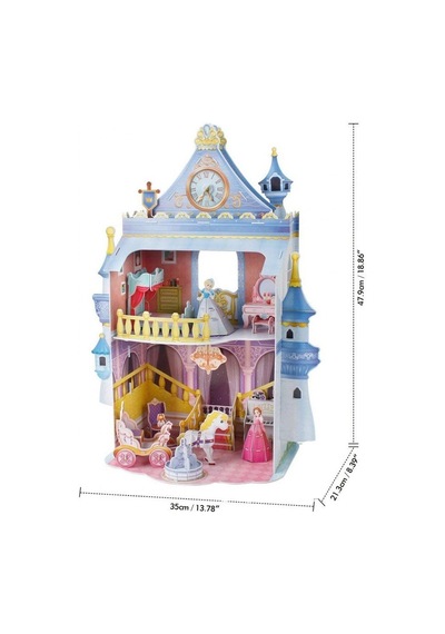 3d Puzzle Peri Masalı Şatosu