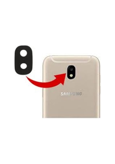 Samsung Uyumlu Galaxy J7 Pro J730 Arka Kamera Lens Cam Sm-J730F