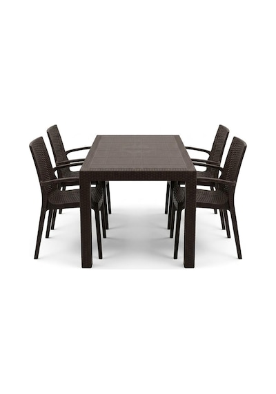 Mandella Kampanyalı Elit Rattan 70x120 Nirvana Koltuk Masa Takımı 4 Kişilik Kahverengi Kahverengi Mandella Kampanyalı Elit Rattan 70x120 Nirvana Koltuk Masa Takımı 4 Kişilik Kahverengi Kahverengi