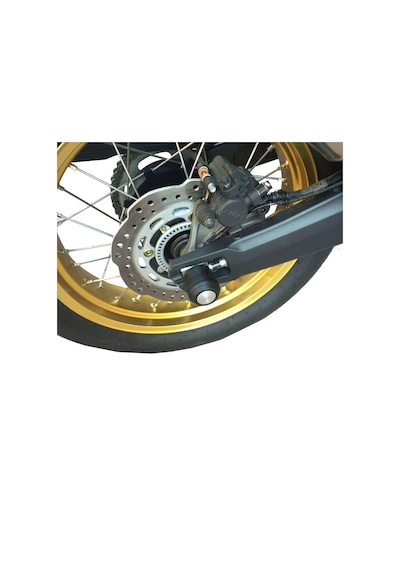 GP Kompozit Honda Africa Twin CRF1000L / CRF1100L L1/L2/L4 2016-2023 Uyumlu Aks Koruma Takoz Seti Siyah