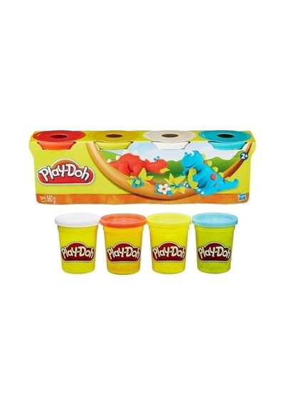 Play-doh 4 Lü Oyun Hamuru Has-b5517 Çok Renkli