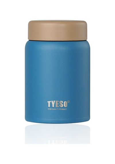 Tyeso Chief Anne Bebek Mama Vakumlu Termos Cep Boyu 280ml-Yeşil