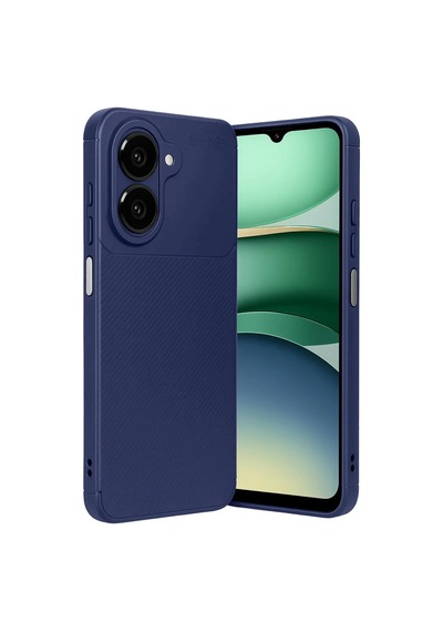 Galaxy A07 4g Auto Focus Karbon Kapak - Lacivert