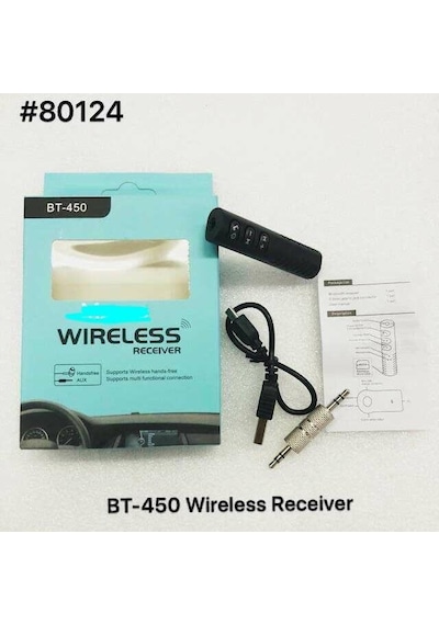 Bluetooth Aux Kiti Araç Kiti 3.5 Mm Aux Ses Bluetooth Adaptör