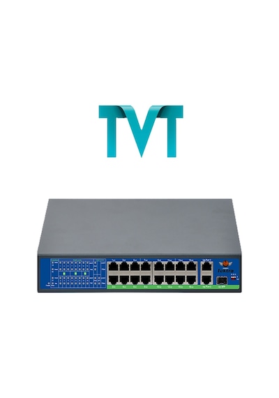 Tektra 16 Port + 2 Uplink Poe Switch Tks-1621gbl-176