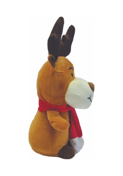 Yılbaşı Geyiği Peluş Kahverengi