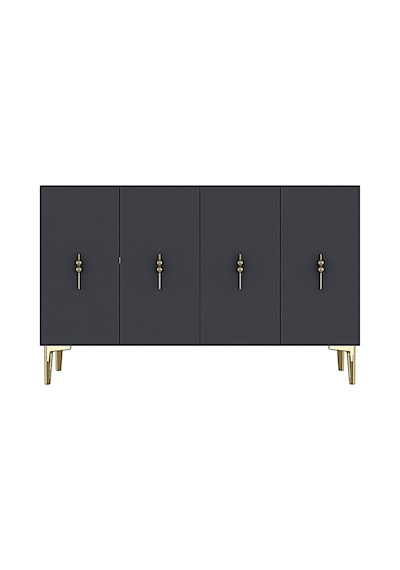 Ka1217ag Salkım120 Konsol, Kahve Köşesi Ve Tv Sehpası, Çok Amaçlı Dolap Antrasit-gold 120cm Ka1217ag Salkım120 Konsol, Kahve Köşesi Ve Tv Sehpası, Çok Amaçlı Dolap Antrasit-gold 120cm