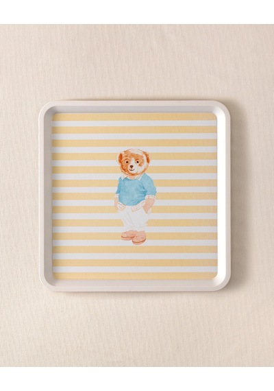 Madame Coco Philip Bear Kare Tepsi 1kteps199432,5x32,5x1,5 Cm-sarı