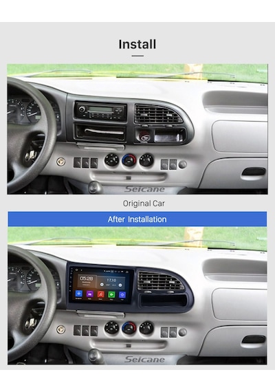 Ford Transit 2009-2015 Uyumlu Multimedya Navigasyon Usb Kamera Carplayer 4 Ram
