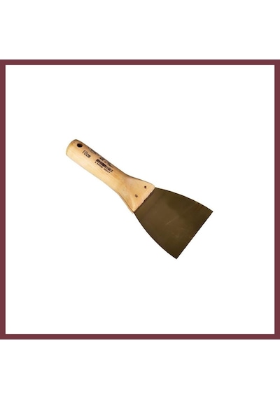 Storeşahin 802 10cm Ağaç Saplı Spatula 1 Adet Shn0720 Çok Renkli