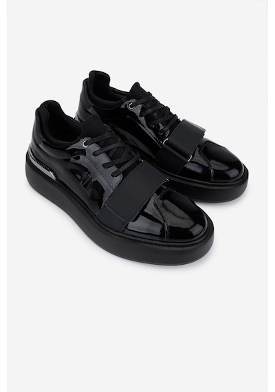 Valmenti Erkek Hakiki Deri Siyah Rugan Sneakers & Spor Ayakkabı 352 23106 Erk Ayk Sk25-26 Sıyah Rgn Siyah