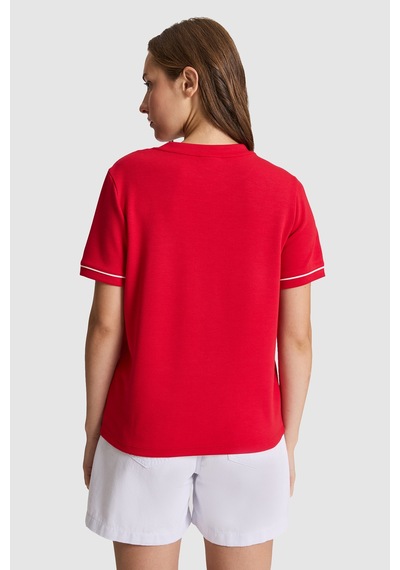U.S. Polo Assn. U.s. Polo Assn. Kadın Kırmızı Tişört Basic 50323552-vr030 Kirmizi U.S. Polo Assn. U.s. Polo Assn. Kadın Kırmızı Tişört Basic 50323552-vr030 Kirmizi