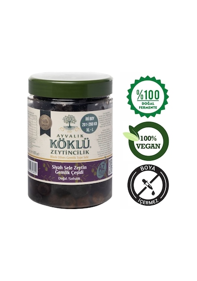 İri Boy Gemlik Yağlı Sele Zeytin 1000cc