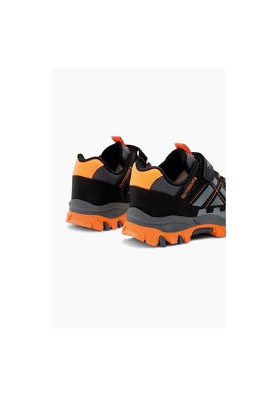 Tonny Black Çocuk Unisex Füme Oranj Termo Taban Su İtici Kumaş Cırtlı Trekking Ayakkabı Tbtmkd025 247 Füme Oranj