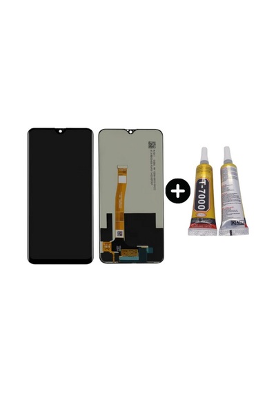 Realme 5 Pro Uyumlu Hk Lcd Ekran Dokunmatik + B7000