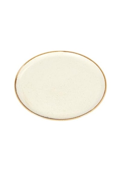 04alm001472 Seasons Pizza Tabağı, Porselen Açık Gri