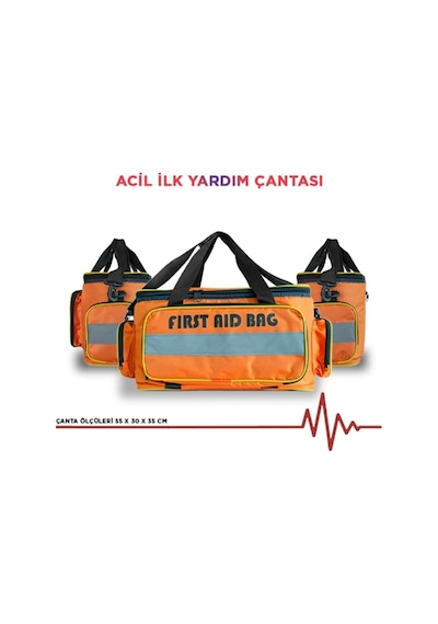 Kraustmann Ilk Yardım Ve Tramva Çantası Asm Çantası Doktor Çantası Tg-835