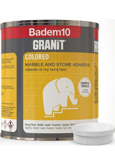 Mermer Ve Taş Yapıştırıcısı 1000 G Eb25 Seramik Taş Tuğla Mermer Granit İki Bileşenli Yapıştırıcı