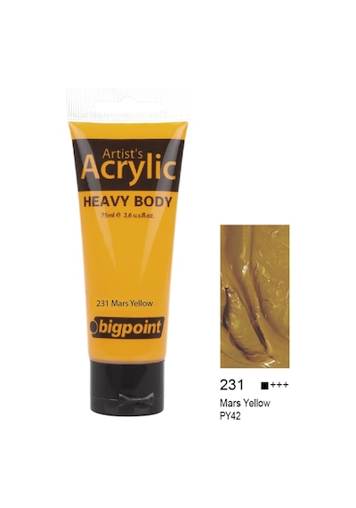 Bigpoint Akrilik Boya 75 ml Mars Yellow 231