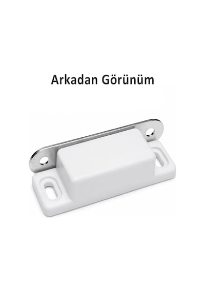 Mıknatıslı Çıtçıt Plastik Mobilya Dolap Kapak Sineklik Kilit Tutucu Çıt Çıt