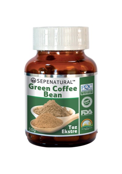 Sepe Natural Green Coffee Extract Yeşil Kahve Ekstresi Toz 50 G