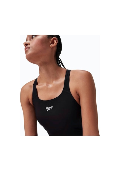 Speedo Eco Endurance+ Essentials Kickback Kadın Yüzücü Mayosu 8-134730001 Siyah