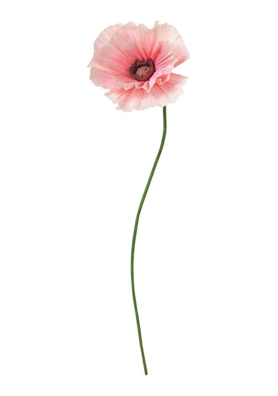 Yapay Çiçek, Pembe, 40 Cm, Gelincik