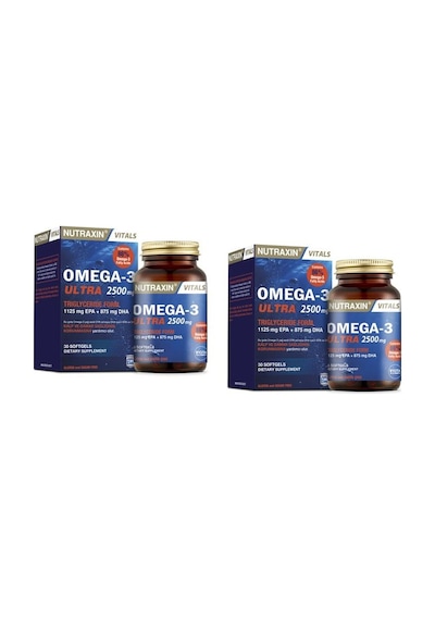 Nutraxin Omega-3 Ultra 2500 MG 30 Softgel	2 Adet