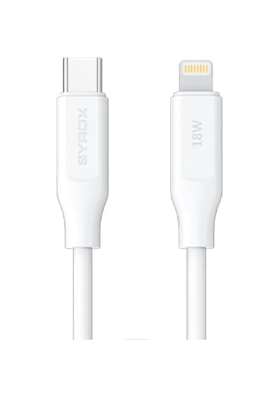 Syrox Pd18lk 18w Pd Type-c To Lightning 3a Hızlı Şarj Kablosu 1mt