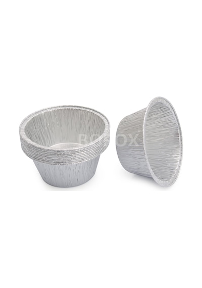Borox Alüminyum Tartım Kabı 85 x 40 MM Genel Amaçlı Tartım Tabağı 50 Adet