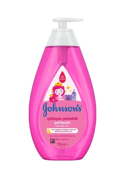 Johnsons Işıldayan Parlaklık Şampuan 750 Ml 4 Adet