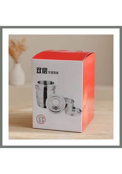 Bezos Paslanmaz Çelik 3'lü Sefer Tası 1.6l 200+500+900 Ml Metal Kulplu Mmbz
