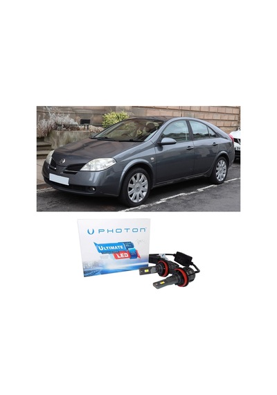 Nissan Primera Led Xenon Uzun Far Ampulü H1 Ultimate Yeni Seri Beyaz 2000-2003