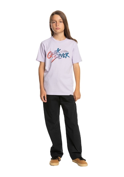 Quiksilver Signature Move Erkek Çocuk Tişört Mor