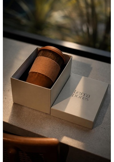 Travel Mug - Element Serisi - Terra Beyaz - Çok Renkli