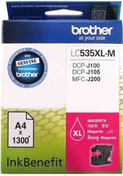 Tonersepeti Brother Lc535xl Kırmızı Kartuş