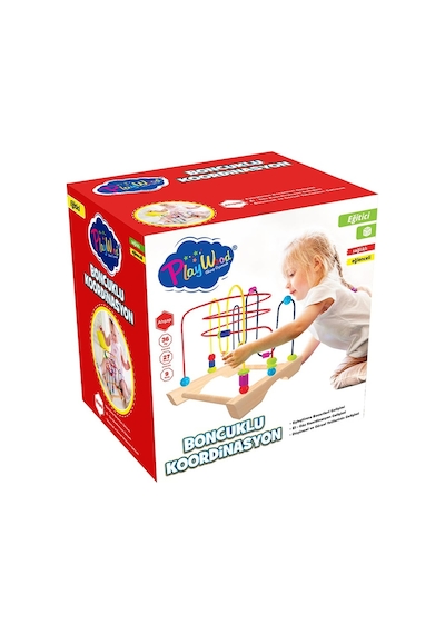 Play Wood Ahşap Boncuklu Koordinasyon 354