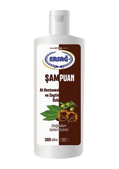 Ersağ At Kestanesi ve Zeytin Özlü Şampuan 300 ML