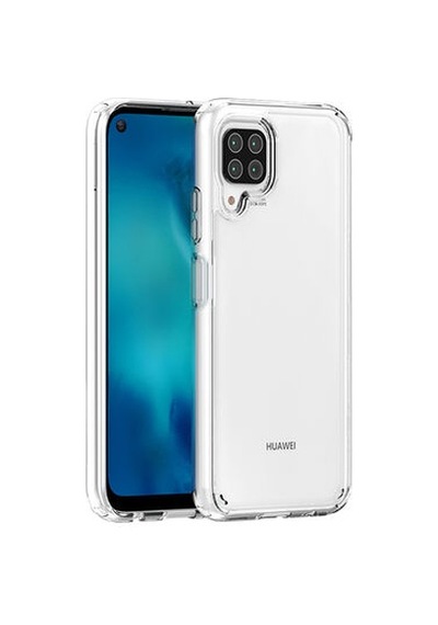 Huawei P40 Lite Kılıf Şeffaf Tam Koruma Sağlayan Premium Tpu Silikon Kapak Ryc/coss Şeffaf