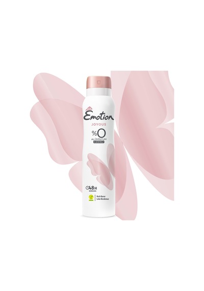 Emotion Kadın Vegan Deodorant 4x150 Ml Romance,breeze, Gold Bliss & Joyous Hızlı Kurur, Leke Bırakmaz