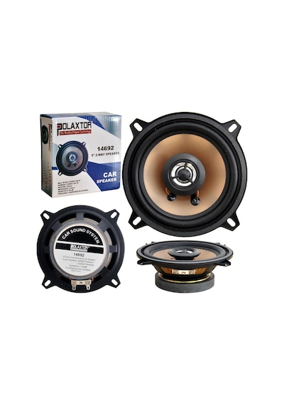 Oto Hoparlör 13Cm 200W Tweeterlı 1 Adet Polaxtor Plx-14692