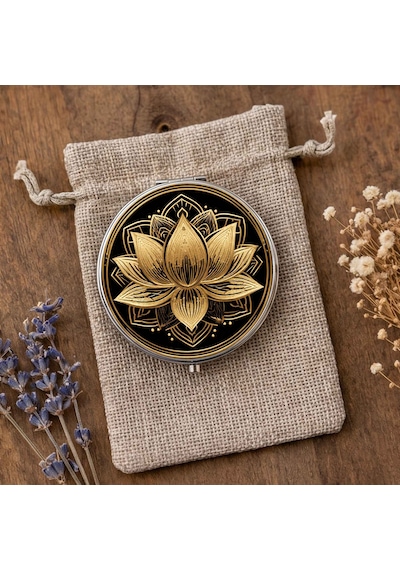 Makyaj Aynası Altın Lotus Çiçeği Cep Aynası El Aynası Kişiye Özel Hazırlanabilir Çift Taraflı Yuvarlak Çanta Aynası Çok Renkli Makyaj Aynası Altın Lotus Çiçeği Cep Aynası El Aynası Kişiye Özel Hazırlanabilir Çift Taraflı Yuvarlak Çanta Aynası Çok Renkli