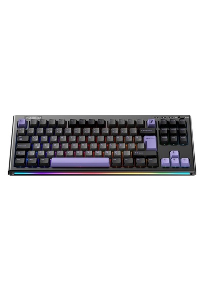 1st Player Neo87 Tkl Siyah Rgb Lavender Switch Hotswap Kablosuz Wireless + Bluetooth Türkçe Mekanik Oyuncu Klavyesi