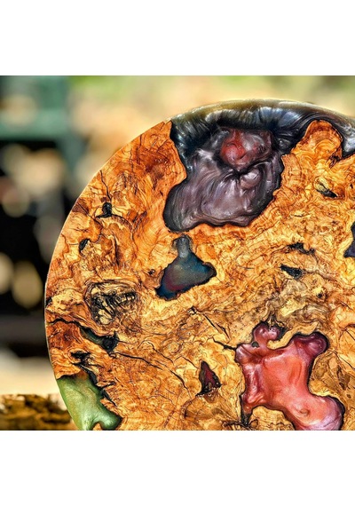 Ultra Şeffaf Epoksi Reçine 15 Kg Hobi Sanat Tepsi Magnet Ahşap
